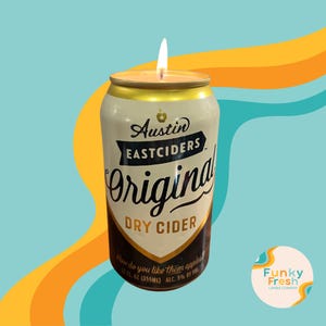 Citronella Candle | Austin Cider Candle | Can Candle | Cider Candle | Soy Candle | Hand Poured Candle | Cider Lover | Unique Gift