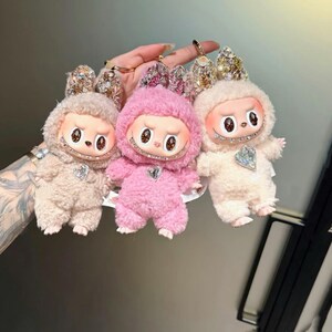 Labubu 1.0 all color plush   Hand-Embellished with Genuine Swarovski® Crystals | Benutzerdefinierte Luxus Sammlerstück