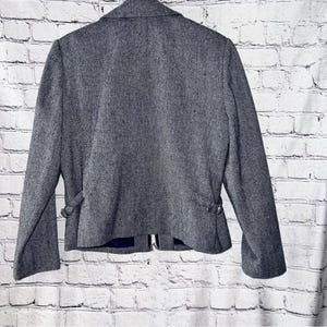 ペンドルトン ヴィンテージ 90年代 レディース ブラック ハウンドトゥース ウール ノックアバウト ジャケット サイズ12 画像 2