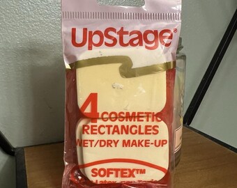 Esponjas de maquillaje vintage Upstage Softex (paquete de 1) NUEVAS