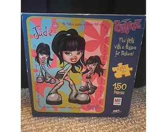 Bratz Doll Jade Milton Bradley Vintage 2002 Y2K Puzzle 150 Pieces
