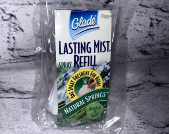 Glade Lasting Refill  Mist Discontinued Natural Springs 0.32oz