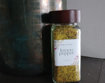 Juego de etiquetas florales para frascos de especias, etiquetas impermeables para frascos de cocina, etiquetas minimalistas para especias, preimpresas o editables, organización estética.