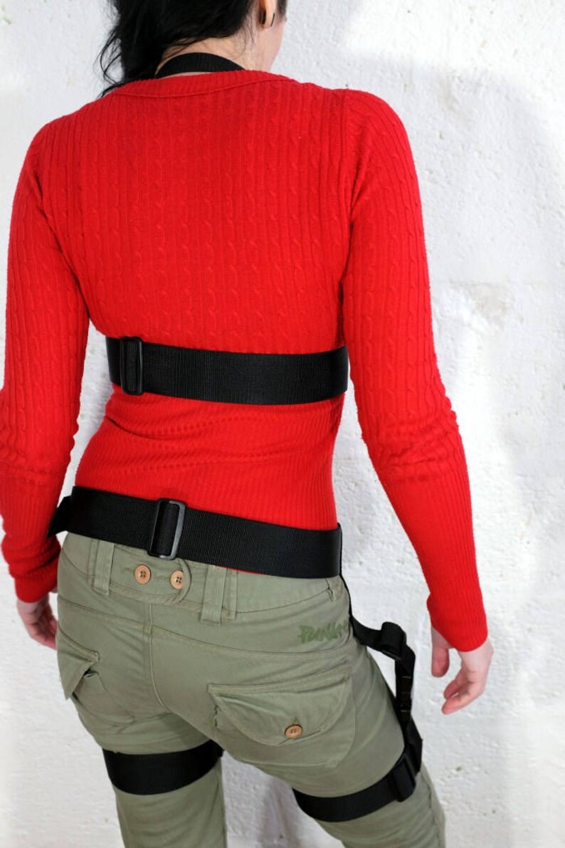 Chest Harness Thigh Harness Set SMALL Etsy