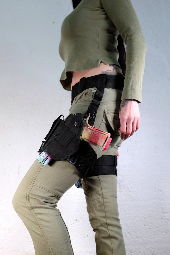 Lara Croft Gun Holster Belt