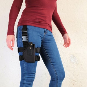 Cosplay Leg Holster Inspired by The Walking Dead - Tactical Costume Accessory - Prop Use Only