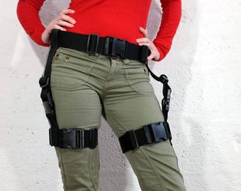 Thigh Harness Small - - tomb raider, lara croft costume