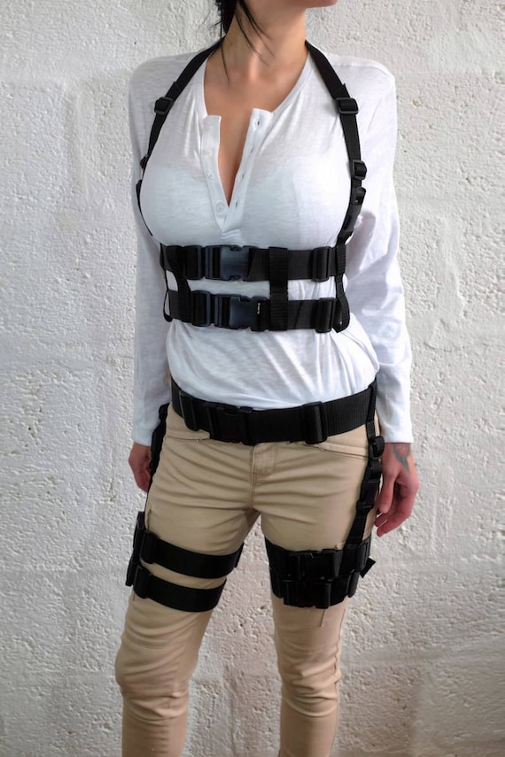 lara croft dress Fashion Icon: The Ultimate Style Guide featuring Hayley Atwell Customize and commission are welcome in EZcosplay Tomb Raider Cosplay Set, SMALL: