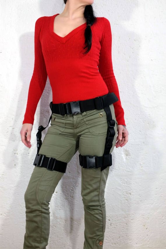 Thigh Harness MEDIUM Tomb Raider, Lara Croft Costume, Lara Croft Cosplay,  Zombie Apocalypse 