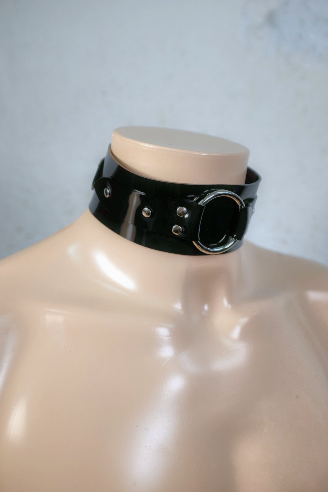 Pvc Choker PVC Choker With Oring - Etsy