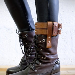 Leather Boot Garter Belt - Etsy