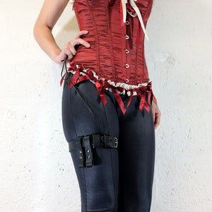 Leather Garter Belt