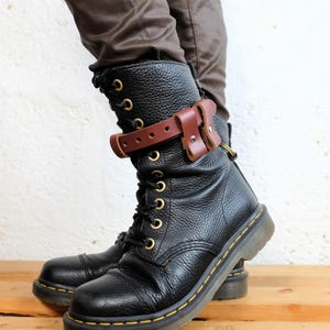 Leather Boot Garter Belt - Etsy