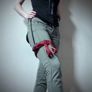 Leather Garter Belt