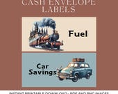 Wizarding Printable Cash Envelopes Inserts | Magic-Themed Budgeting System | Sinking Funds | Editable and Digital