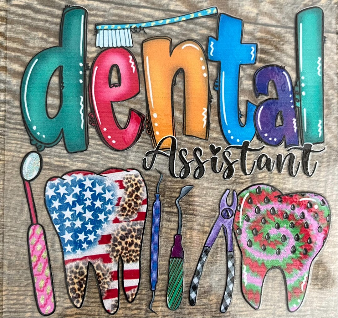 Dental Assistant Decals - Etsy