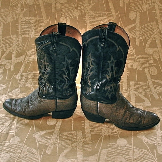 Boots Tony Lama Rockabilly size 9 Grey 