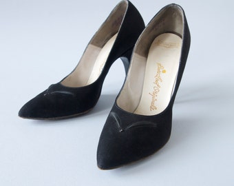 50's Black Pump Shoes Barefoot Originals size 5.5 N