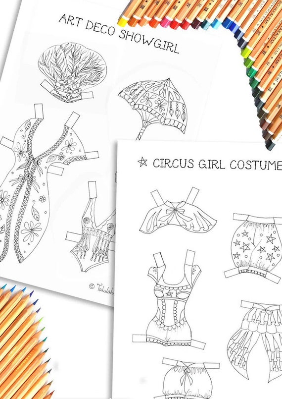 10+ Circus Color Pages