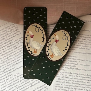 Cottagecore Summer Goose Bookmark