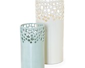 Lacey Cylinder Vases