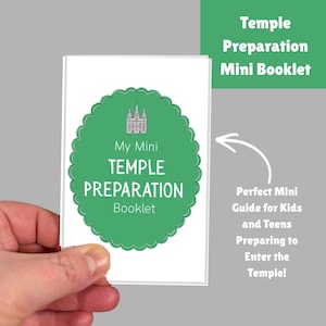 Temple Preparation Mini Booklet