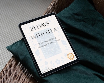 21 Tage für ein besseres Ich – Self-Improvment & Motivation Challenge | Mindset-Reset Digitales Arbeitsbuch | 21 Tage Habit Tracker PDF