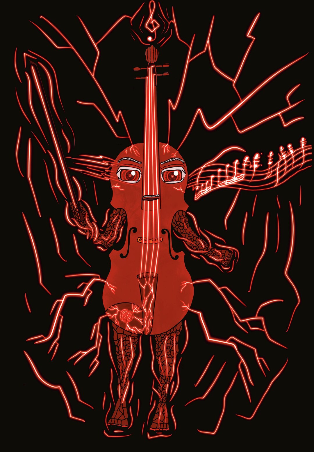Classical Music Instrument Fantasy Series: 1st Violin Power - Etsy