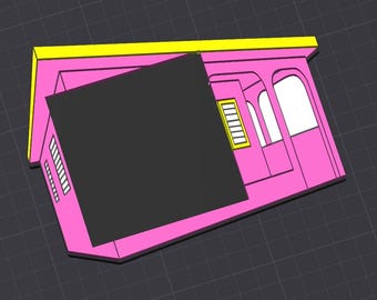 La Casita Sticky Note Holder STL