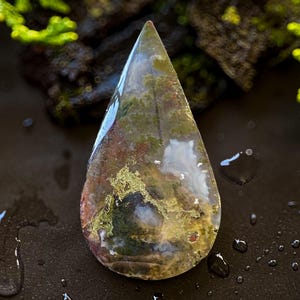 Natural Green Moss Agate Gemstone For Jewelry, High Quality Moss Agate Gemstone, Wholesale Price shop Moss Agate Cabochons, Gift for her