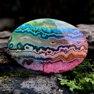 Crazy Lace Agate Rainbow Dyed Gemstone, Crazy Lace Agate Jewelry, Crazy Lace Agate cabochon, Crazy Lace Agate cabochon Gemstone
