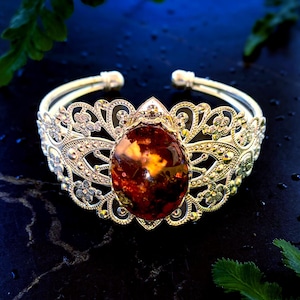 Moosachat Manschette Armreif Moosachat, Edelstein Armband handgemacht, Moosachat Schmuck, Geschenk Armbänder für Frauen