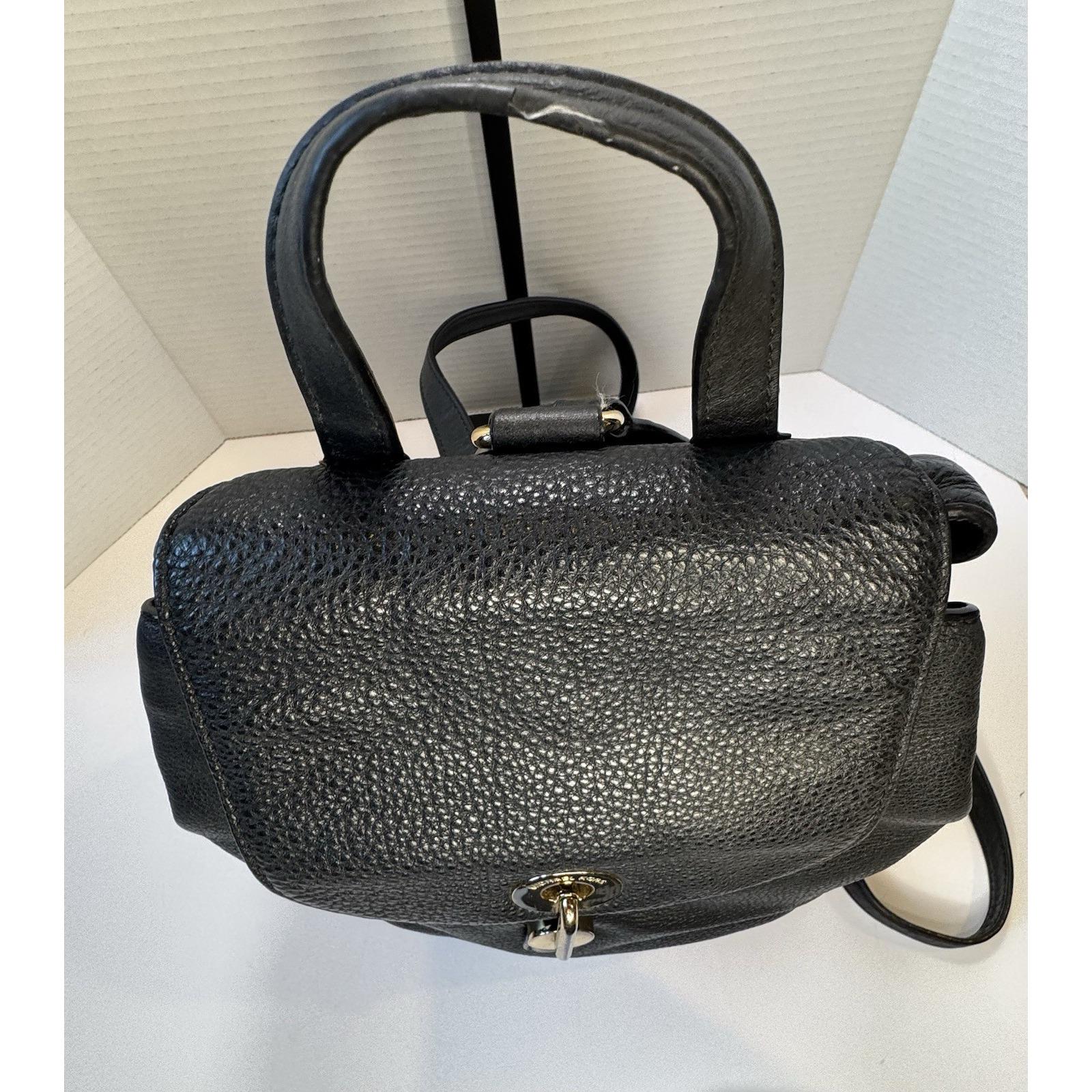 QUALITY! Michael Kors Raven Black Soft Pebbled Leather  display picture 3