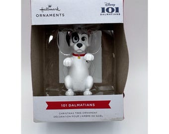 NEW Hallmark Disney 101 Dalmatians Puppy Dog Christmas Ornament NIB