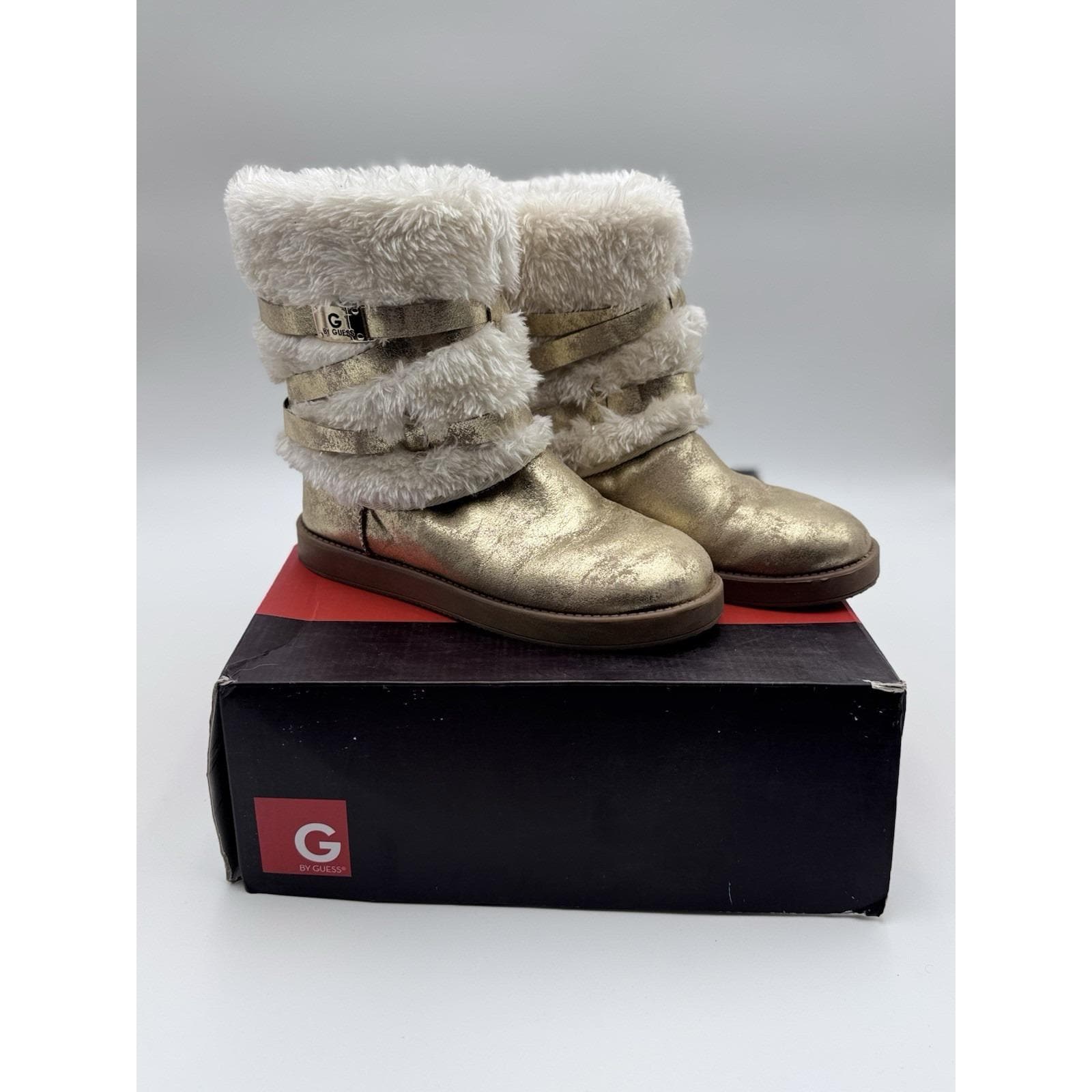 Y2k Faux Fur Boots - Etsy display picture 1