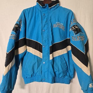 Carolina Panthers Starter Jacket - Etsy