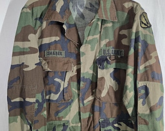 USAミリタリーBDUセット カモー　本物 陸軍　USED ARMY BDU Army Uniform Vintage Original US Military Surplus Preloved BDU