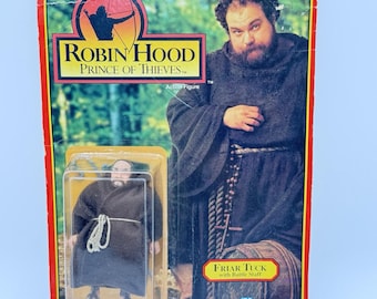 Vintage Kenner Robin Hood Prince Of Thieves Friar Tuck Action Figure MOC 1991