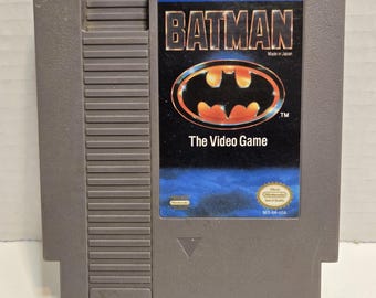 Batman: The Video Game - (Nintendo NES, 1990) Authentic Cart Only Tested & Works