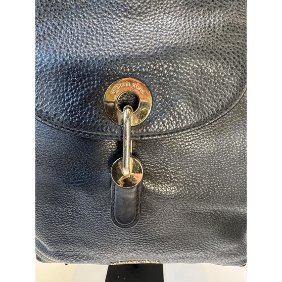QUALITY! Michael Kors Raven Black Soft Pebbled Leather  display picture 1