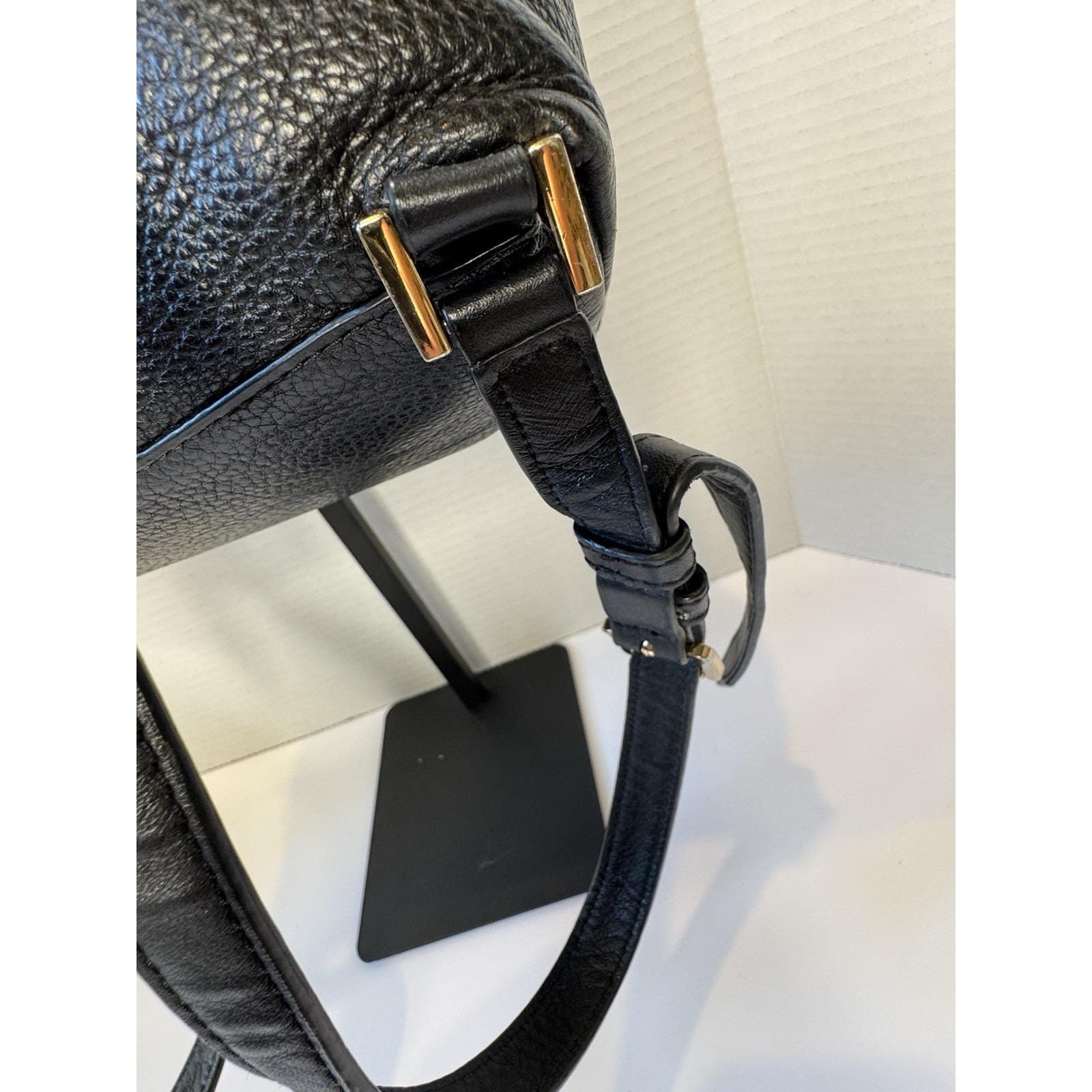 QUALITY! Michael Kors Raven Black Soft Pebbled Leather  display picture 1