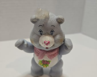 Vintage 1984 Kenner Care Bears 3" Figure  "Grams Bear" Pvc Posable Figure