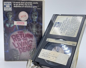 Return of the Living Dead Betamax Beta 1985 Thorn HBO Horror Cult 1st Issue Rare