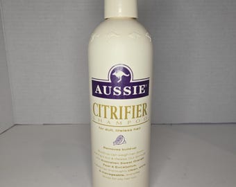 1998 AUSSIE CITRIFIER Shampoo Removes Build-Up 16 fl oz Discontinued Bottle Read