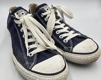 Converse Chuck Taylor All Star Lo Sneaker Navy Blue Women's 11 Mens 9 M9697