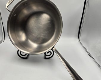 All-Clad Large 11" Skillet Saucier Sauteuse Pan 20th Anniversary James Beard 07
