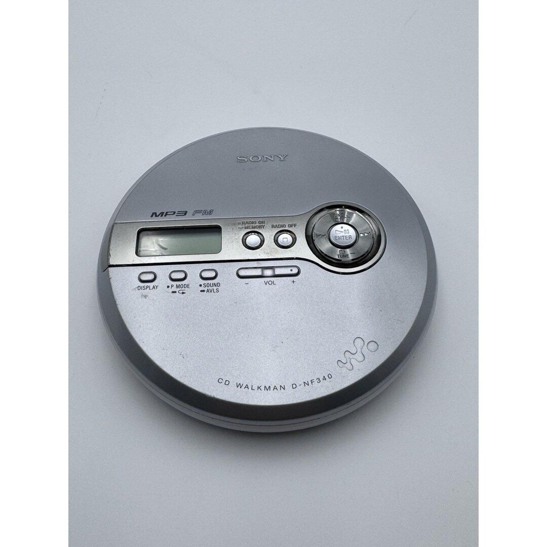 Y2K Sony D-NF340 Compact Disc Walkman MP3 FM Radio CD Player Tested ...