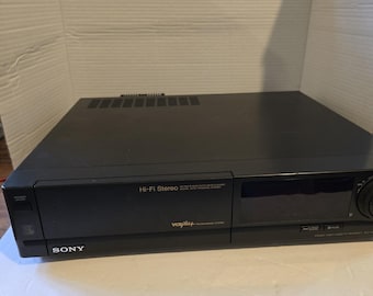 Vintage Sony TA-1630 Silver Fronted Stereo Amplifier Hi-fi With