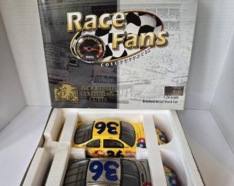 NASCAR Collectables Ken Schrader #36 M&ms, 1:24 Scale Stock Car M