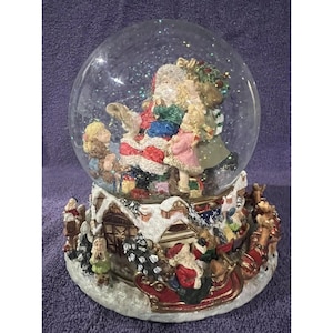 Kirkland Musical Snow Globe - Etsy